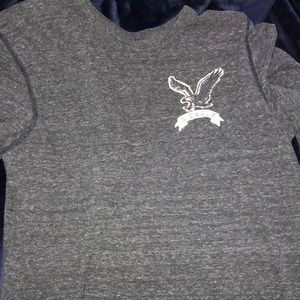 Grey American Eagle Long Sleeve